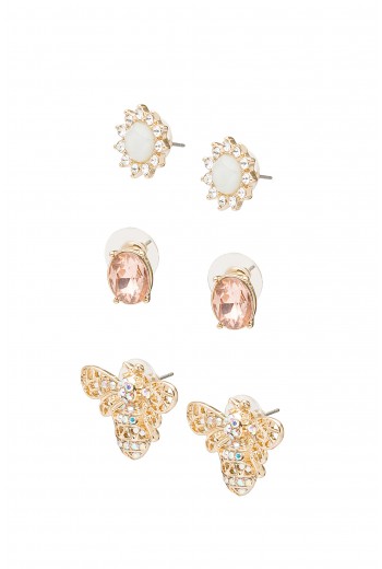Bee earrings set